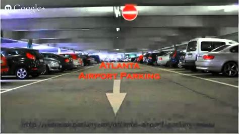 Atlanta airport parking rates economy - YouTube