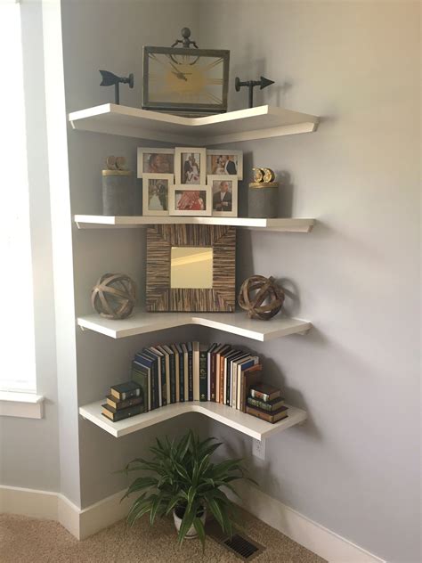 Corner shelves Corner Shelf Design, Corner Decor, Bookshelf Design ...