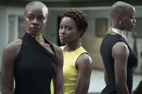 Photo de Lupita Nyong'o - Black Panther : Photo Danai Gurira, Florence Kasumba, Lupita Nyong'o ...