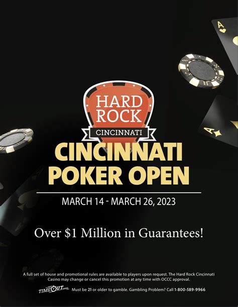 Hard Rock Poker Cincinnati on Twitter: "Cincinnati Poker Open coming soon! Book your room now!"