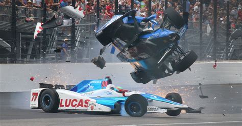 Recap of the 2017 Indy 500 crashes