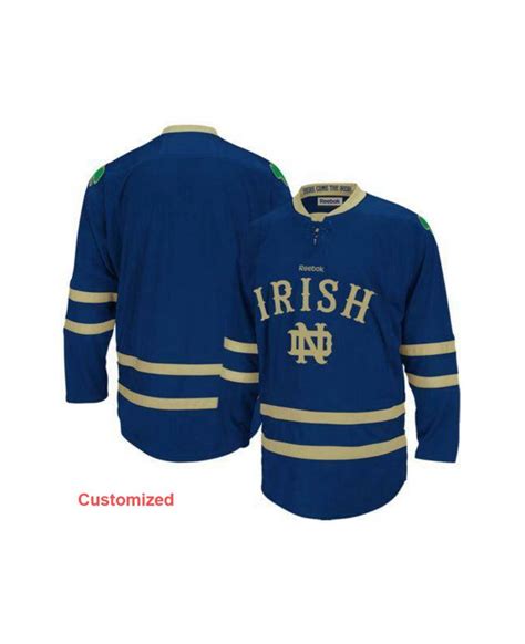 Custom Notre Dame Fighting Irish Hockey Jerseys,Customized Notre Dame ...