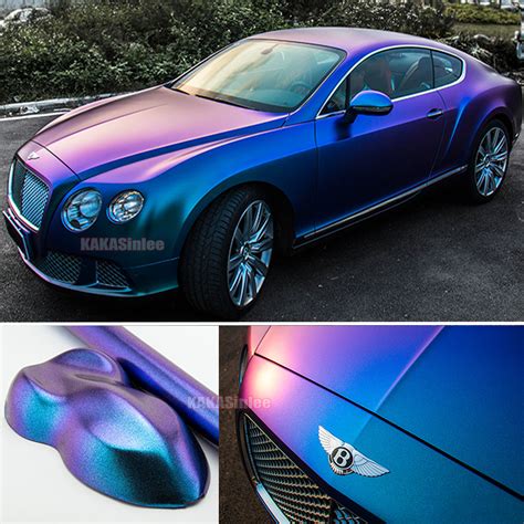 Whole Car Wrap Pearl Metal Satin Matte Chrome Vinyl Sticker Magic ...