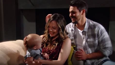 Bold and the Beautiful Spoilers: Hope and Liam Bonding – Baby Beth ...