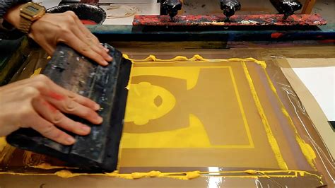 Learn about the screen printing process