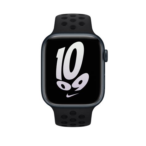 45mm Black/Black Nike Sport Band – Power Mac Center