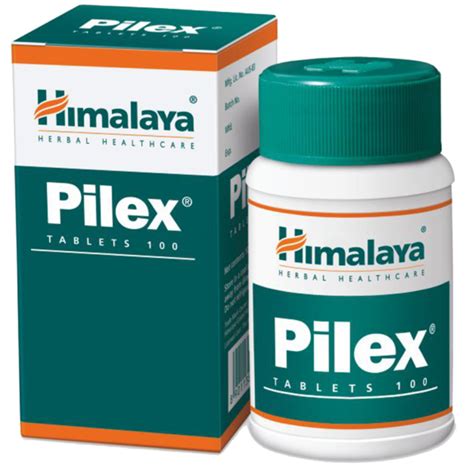 Himalaya Herbals Pilex for Piles Hemorrhoids Support - 100 Tablets for ...