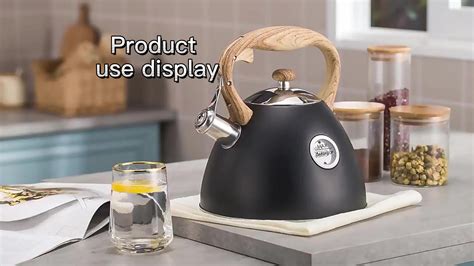 New Design Kitchen 3.0ltr Stove Top Tea Pot Water Kettle Stainless Steel Whistling Kettle With ...