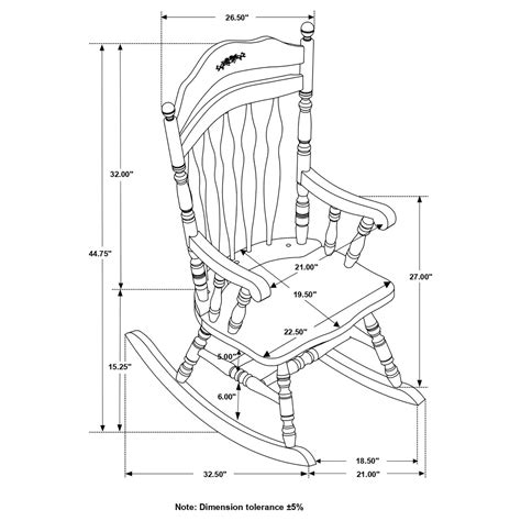 Aylin - Rocking Chair - Medium Brown