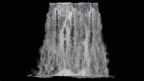 Waterfall Texture Seamless Loop 4k Isolated Stock Footage Video (100% Royalty-free) 1020249931 ...