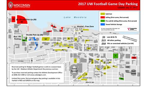 Uw Madison Parking Map - Downtown Albany New York Map