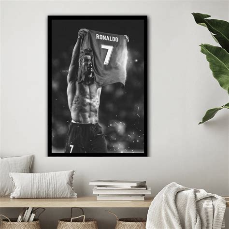 Cristiano Ronaldo Poster, Real Madrid Poster, Cristiano Ronaldo Print ...