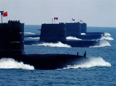 Type 039 diesel-electric submarines of the People's Liberation Army ...