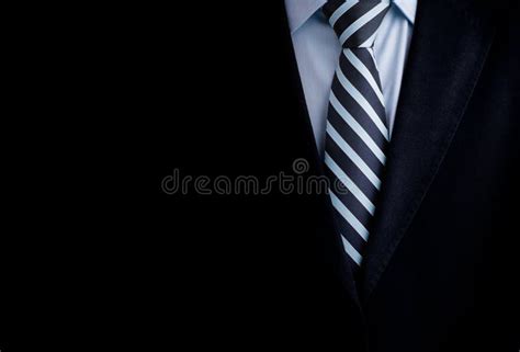 Black Business Suit with a Tie Stock Photo - Image of jacket, executive: 84876462