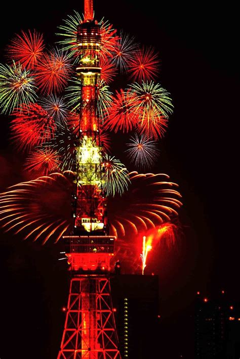 tokyo_tower_firework_new_year | Kyuhoshi