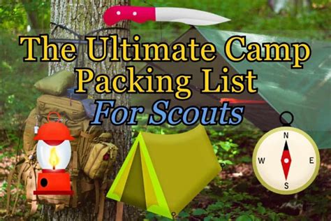 The Camping Packing List: A Scout's Trek Gear Checklist