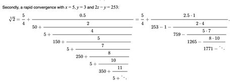 radicals - How is this cube root continued fraction generated? - Mathematics Stack Exchange