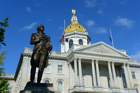 New Hampshire State Capitol Building in Concord NH Stock Photo - Image of greek, house: 11024702