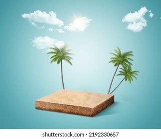 1,039 3d Land Of Sand Beach Images, Stock Photos & Vectors | Shutterstock