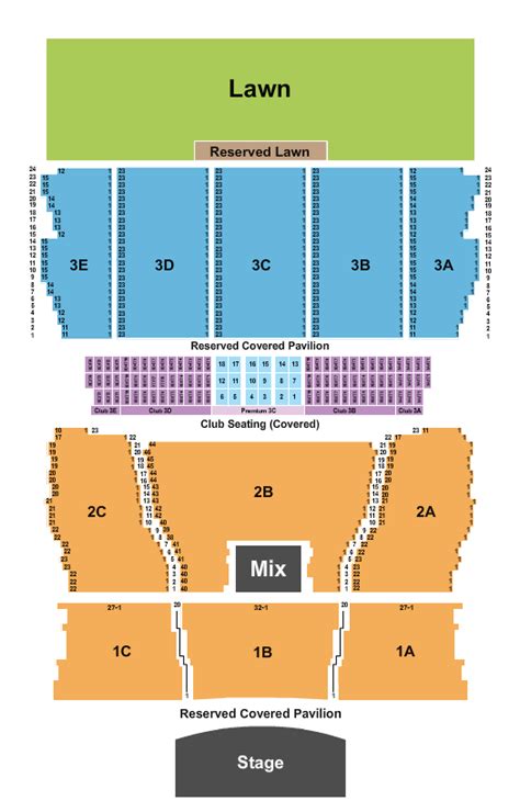 Bank Of New Hampshire Pavilion Seating Chart - Gilford