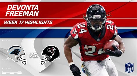 Devonta Freeman Highlights | Panthers vs. Falcons | Wk 17 Player Highlights - YouTube