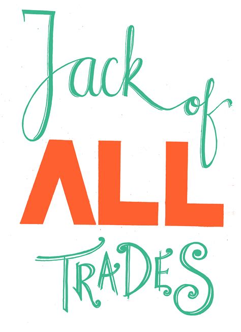 JACK OF ALL TRADES on Behance