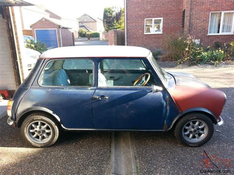 Austin Classic Mini, restoration, unfinished project, spares or repair