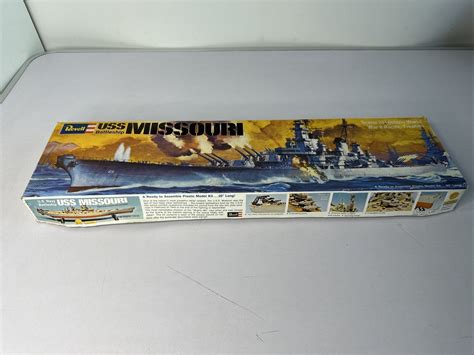 Revell Battleship USS Missouri Model Kit - 1970's | eBay