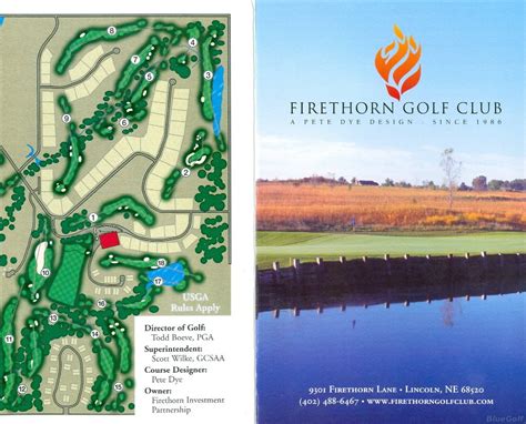 Firethorn Golf Club - Course Profile | Course Database