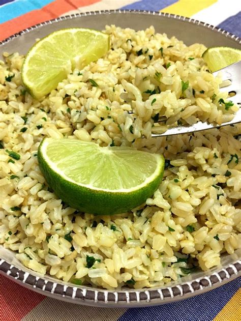 Chipotle Cilantro Lime Rice (White Or Brown) Copycat Recipe – Melanie Cooks