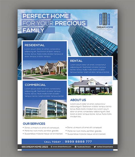 Commercial Real Estate Flyer Template
