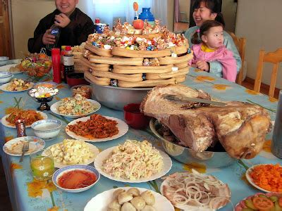 Mark & Kara's Travels: Tsagaan Sar: Food/Drink