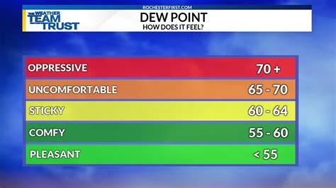 Dew Point and Relative Humidity defined: Different ways of measuring ...