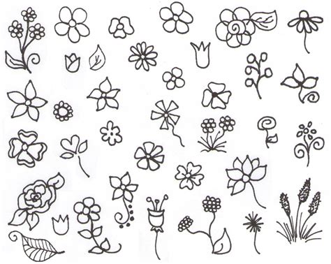 Flower Drawing For Beginners at GetDrawings | Free download