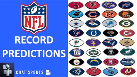 2020 NFL Record Predictions For All 32 Teams - YouTube