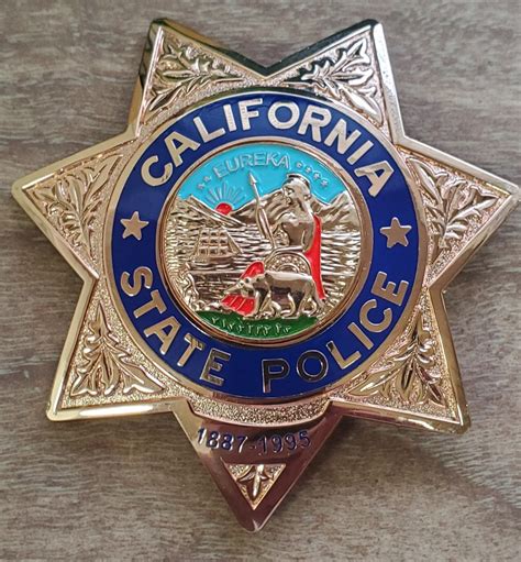 Collectors-Badges Auctions - California State Police Commemorative Badge