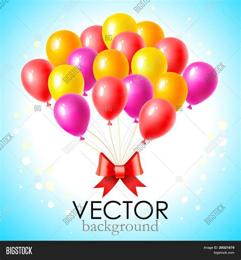 Vector Party Balloons Vector & Photo (Free Trial) | Bigstock