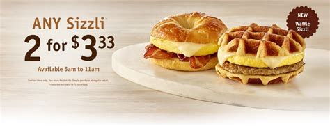 Wawa Brings Back Any Sizzli 2 for $3.33 and Introduces New Waffle Sizzli - The Fast Food Post