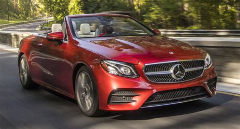 2018 Mercedes E-Class Convertible Lands In The U.S. From $66,300 ...