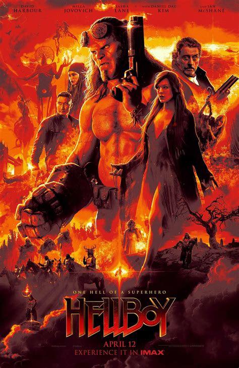 Hellboy (2019) [1946 x 3000] | Hellboy movie, Marvel movie posters ...