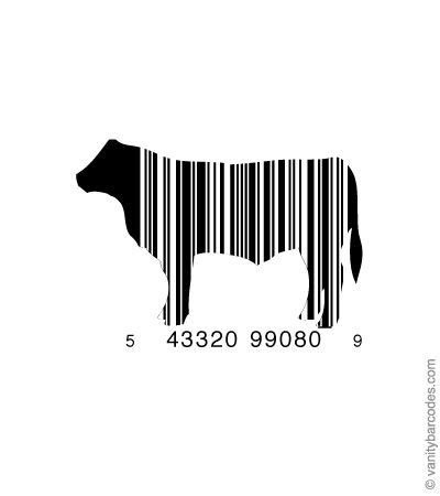 Cracking the Code... | Barcode design, Barcode art, Cow logo