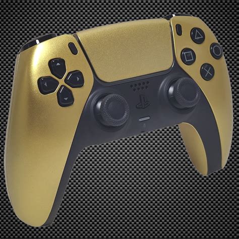 Metallic Gold Edition PS5 Custom Dualsense Controller – Primzstar Modz