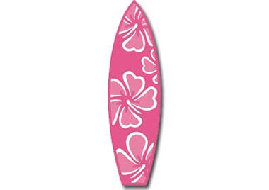 Surfboard Flower - Pink | Danko Design