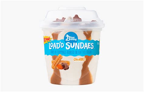 Blue Bunny Loaded Sundaes Flavors, HD Png Download - kindpng