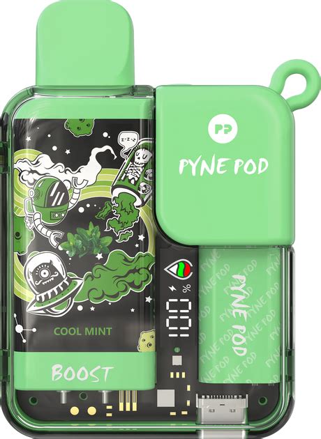 Pyne Pod Boost Disposable Vape - Cool Mint | Vape4change