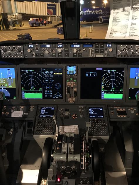 Cockpit Of The Boeing 737 8 Max Boeing Boeing 737 Aircraft Interiors ...