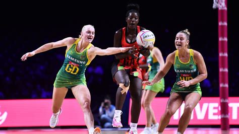 2019 Vitality Netball World Cup: Australia beat Malawi and New Zealand ...