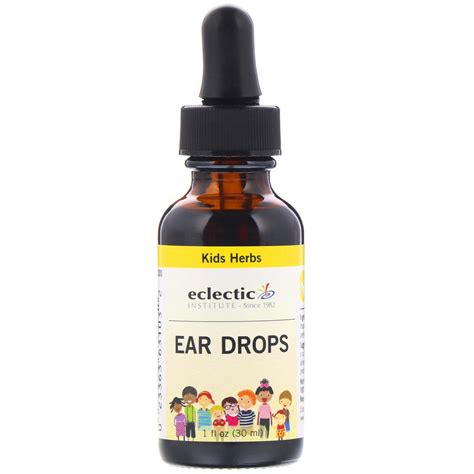 Eclectic Institute Kids Herbs, Ear Drops, 1 fl oz (30 ml) - Walmart.com ...