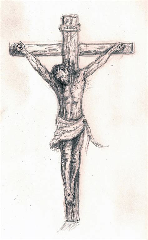 Jesus On Cross Vector at GetDrawings | Free download