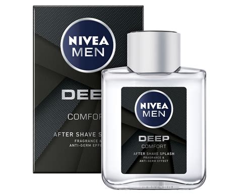 Nivea Men Deep Comfort Anti-Bacterial After Shave Lotion 100mL | Catch.com.au